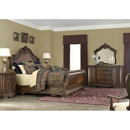 Traditional Eastern King Bedroom Group